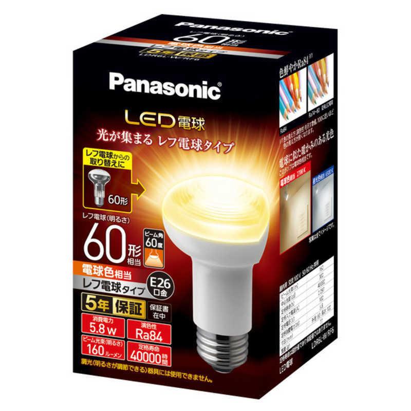 パナソニック　Panasonic　LED電球レフ電球タイプ　LDR6LWRF6｜y-kojima