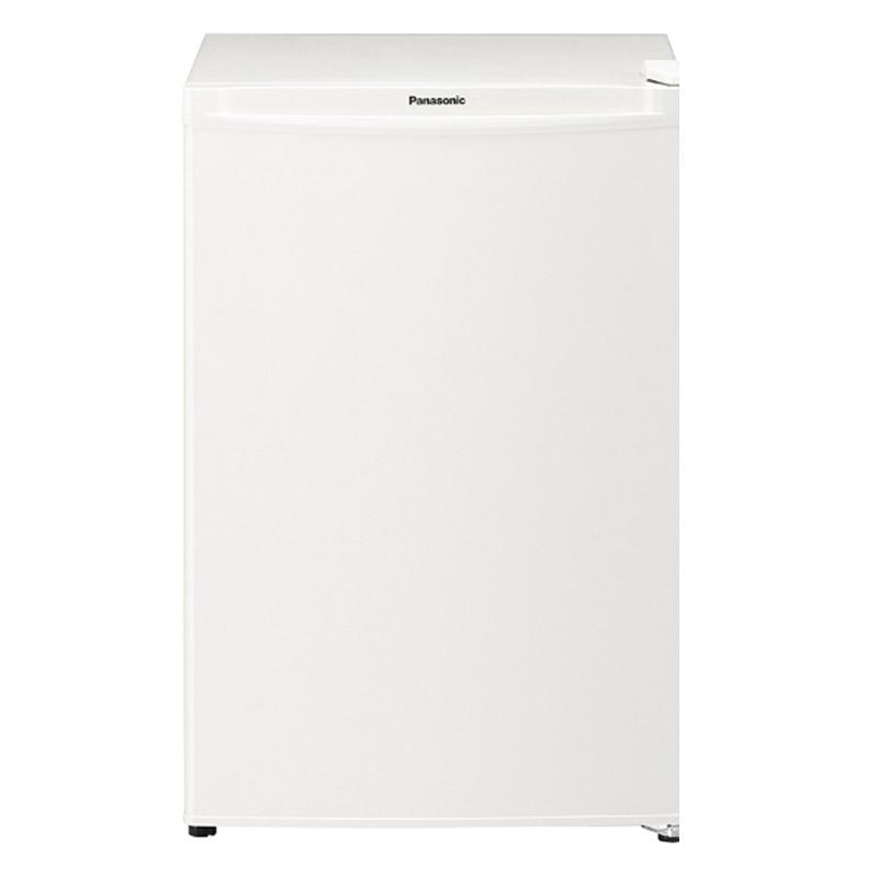 パナソニック Panasonic 冷蔵庫 パーソナルタイプ 1ドア 右開き 75L (直冷式) NR-A80D-W オフホワイトの画像