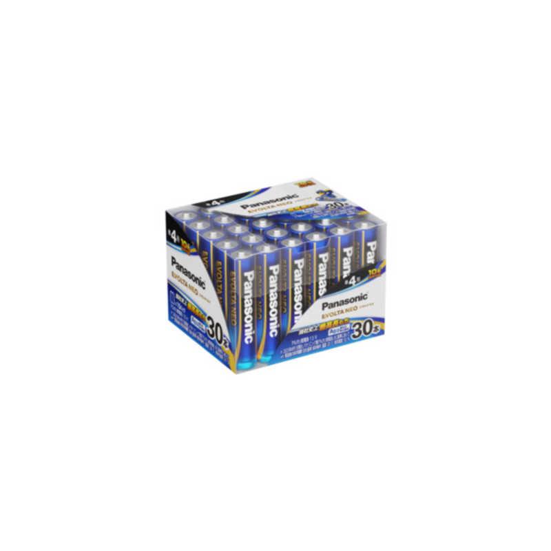 パナソニック　Panasonic　エボルタNEO 単4形30本パック　LR03NJ/30SH（Yahoo!・コジマYahoo!店）