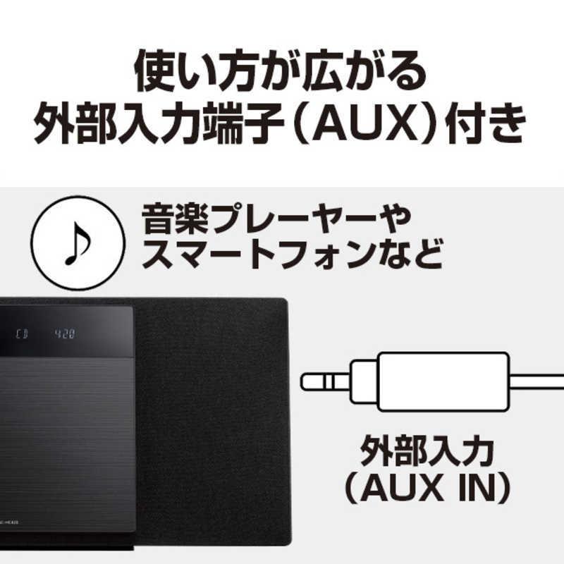 パナソニック Panasonic 一体型ミニコンポ ブラック SC-HC420K パナソニック Panasonic 一体型ミニコンポ ブラック SC-HC420K