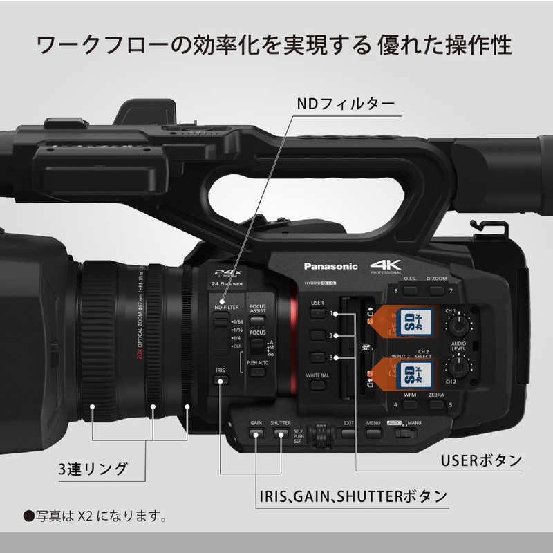 パナソニック Panasonic デジタル4Kビデオカメラ ブラック HC-X2-Kの画像