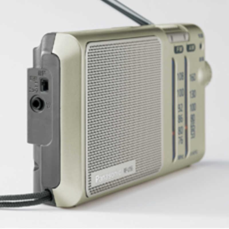 パナソニック Panasonic ホームラジオ シルバー [ワイドFM対応 /AM/FM