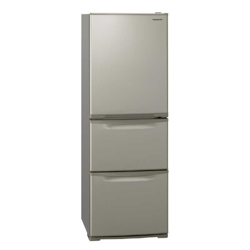 パナソニック　Panasonic　冷蔵庫 Cタイプ 3ドア 左開き 335L　NR-C344CL-N グレイスゴールド（標準設置無料）