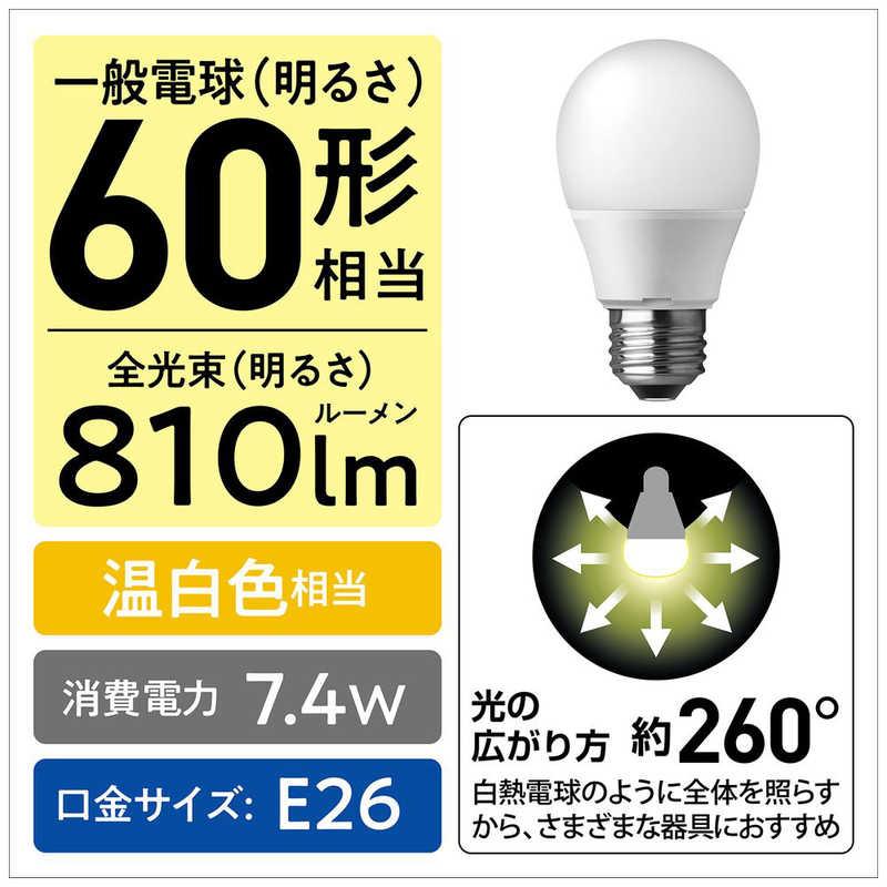 Panasonic（パナソニック） Panasonic LED電球 一般電球タイプ(E26口金