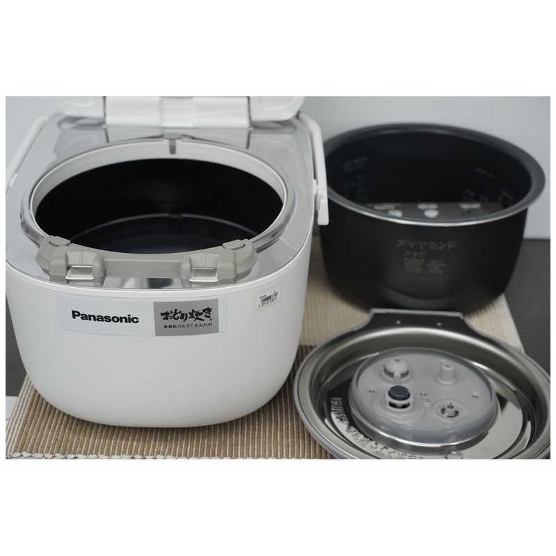 パナソニック　Panasonic　炊飯器 5.5合 (おどり炊き)可変圧力IH ホワイト W　SR-W10A-W｜y-kojima｜21