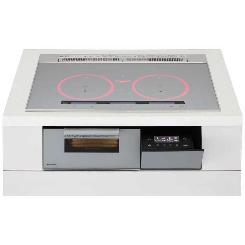 パナソニック　Panasonic　ビルトインIHクッキングヒーター Aシリーズ [75cm幅 3口IH ダブル(左右IH)オールメタル対応] シルバー(宅配商品)　KZ-CA17VS パナソニック Panasonic ビルトインIHクッキングヒーター Aシリーズ