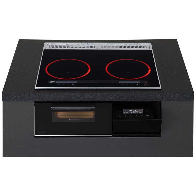 パナソニック　Panasonic　ビルトインIHクッキングヒーター Aシリーズ [60cm幅 2口IH] ジェットブラック(宅配商品)　KZ-CA16WK パナソニック Panasonic ビルトインIHクッキングヒーター Aシリーズ