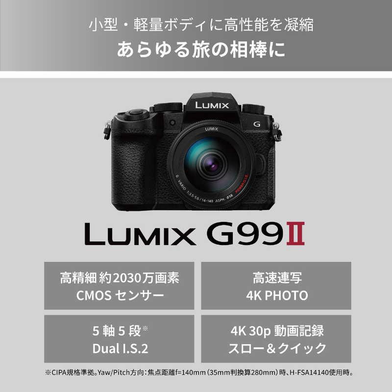 パナソニック Panasonic ミラーレス一眼カメラ LUMIX DC-G99M2H 高倍率