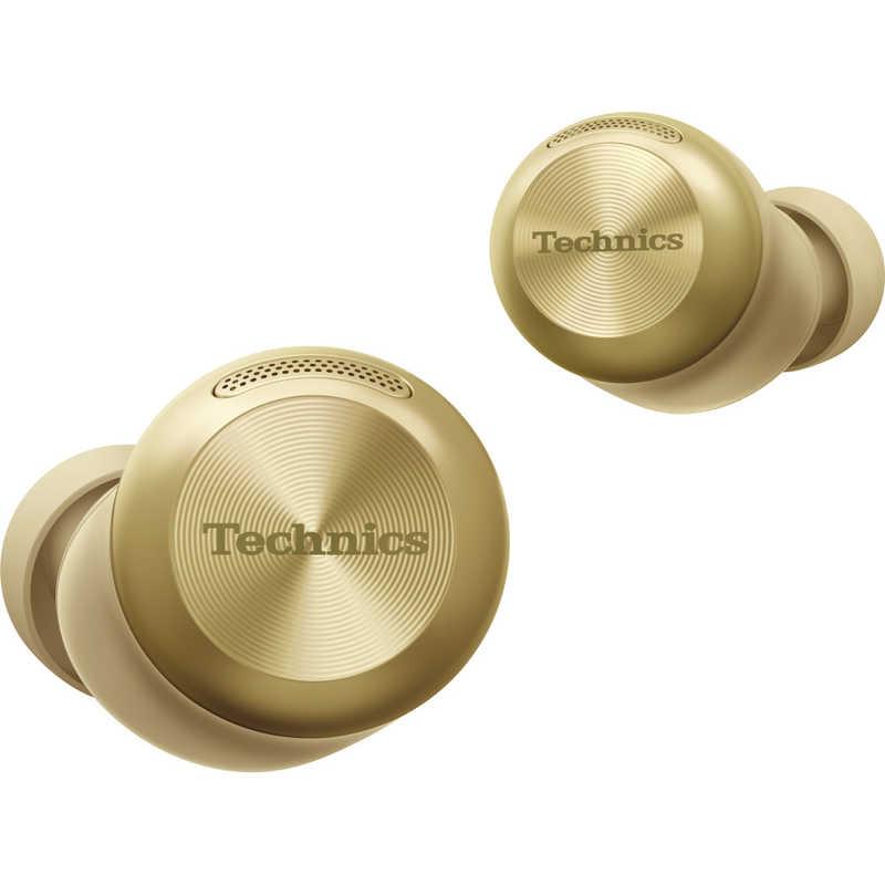 Technics ワイヤレスイヤホン ゴールド Qi対応 TECHNICS 完全ワイヤレスイヤホン シャンパンゴールド [ ワイヤレス