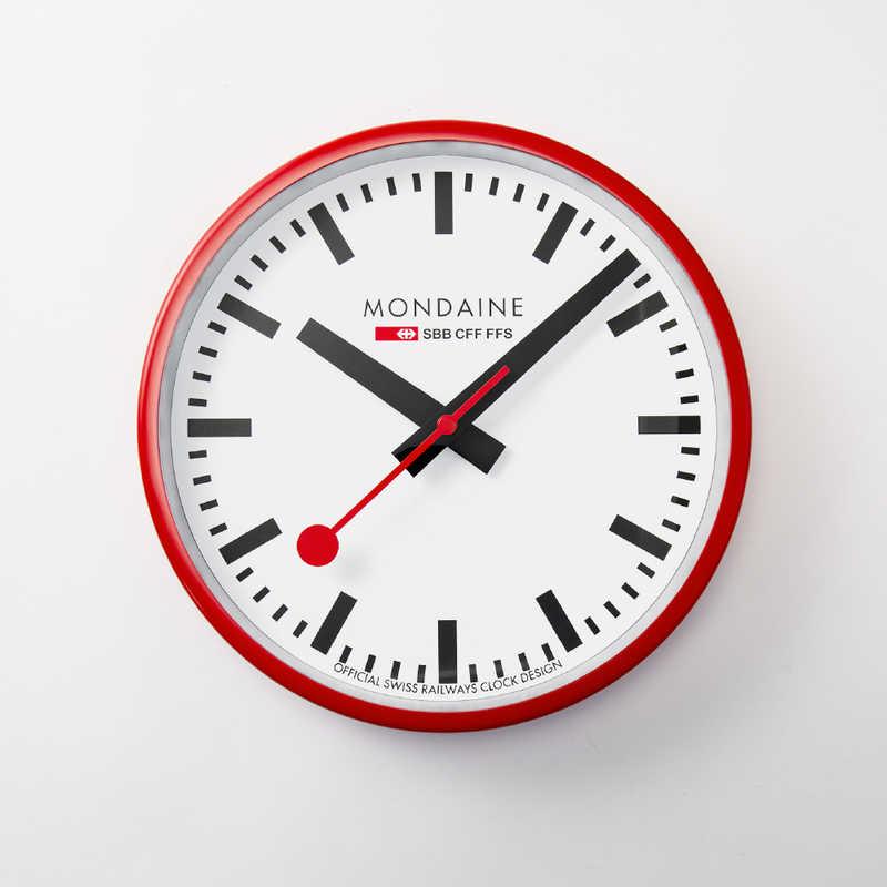 モンディーン MONDAINE 掛け時計 ウォールクロック 25cm　動作確認済 MONDAINE モンディーン 掛け時計 クラシック ウォールクロック 25cm