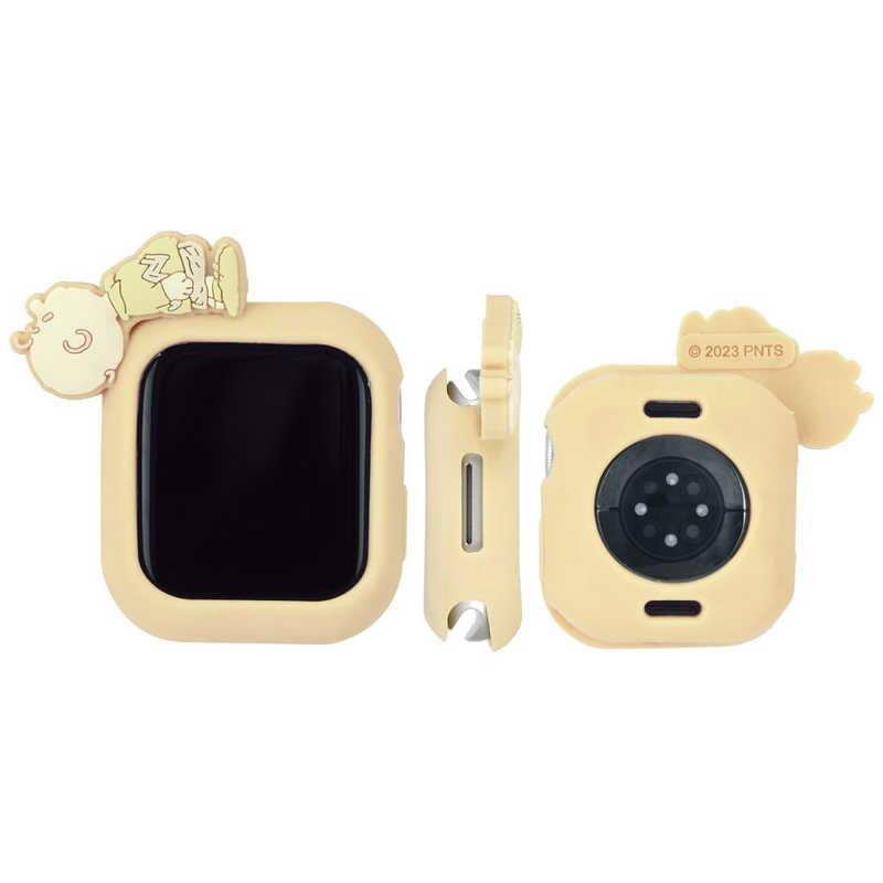 グルマンディーズ Apple Watch 41/40mm対応シリコンケース ピーナッツ