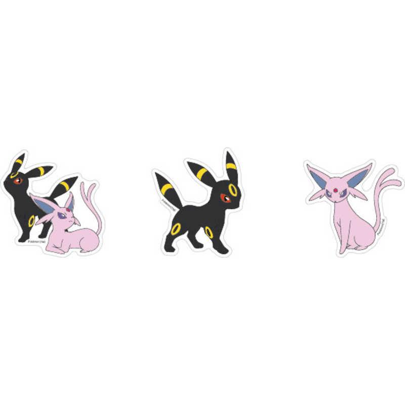 グルマンディーズ モバイルステッカー ポケモン エーフィ＆ブラッキー