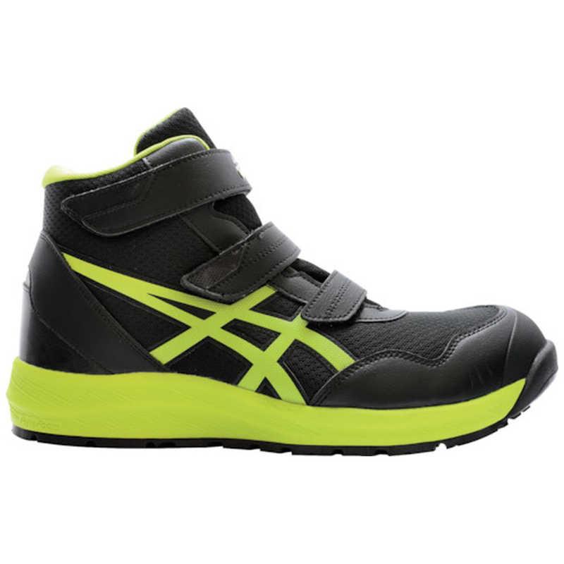 asics ウィンジョブ CP216 ブラック×ネオンライム　26.0 アシックス アシックス ウィンジョブCP216 ブラックXネオンライム 26.0