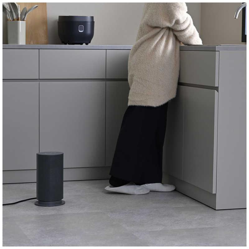 ヤマゼン 首振りセラミックファンヒーター 1200W グレー YKDSF-MR12