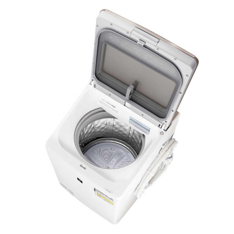 シャープ　SHARP　縦型洗濯乾燥機 洗濯11.0kg 乾燥6.0kg　ES-PW11H-T ブラウン系（標準設置無料）｜y-kojima｜06