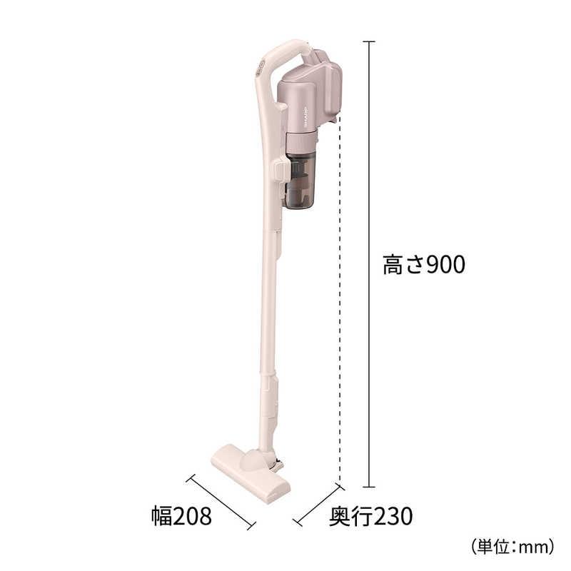 新品箱不良SHARP コードレススティック掃除機アッシュグレーEC-PT1-H
