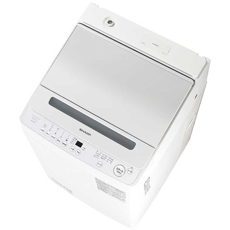 SHARP シャープ SHARP 全自動洗濯機 シルバー系 洗濯10.0kg ES-GV10J-S 