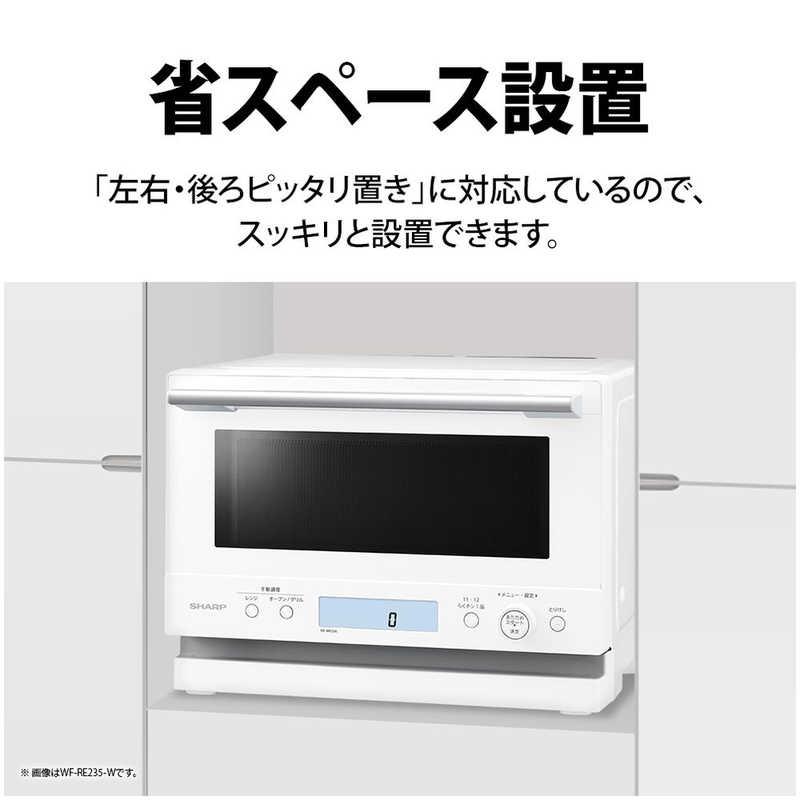 シャープ SHARP オーブンレンジ 23L フラット PLAINLY ブラック シャープ SHARP オーブンレンジ 23L フラット PLAINLY ブラック