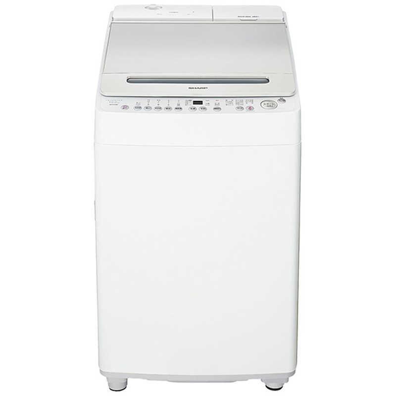 シャープ SHARP 全自動洗濯機 シルバー系 洗濯10.0kg ES-S10JBK シャープ SHARP 全自動洗濯機 シルバー系 洗濯10.0kg ES-S10JBK