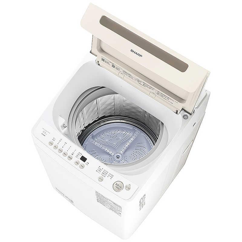シャープ SHARP 全自動洗濯機 ゴールド系 洗濯8.0kg ES-G8JBK シャープ SHARP 全自動洗濯機 ゴールド系 洗濯8.0kg ES-G8JBK