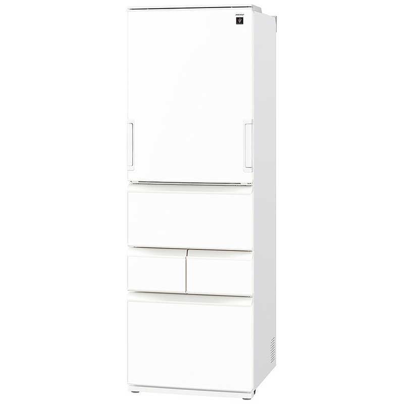 取付無料！SHARPプラズマクラスター搭載おしゃれホワイトインテリア5ドア冷蔵庫 取付無料！SHARPプラズマクラスター搭載おしゃれホワイト