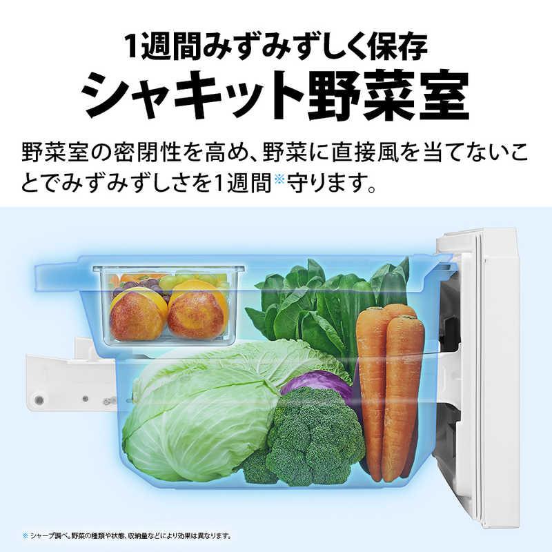 シャープ SHARP 冷蔵庫 3ドア 317L 右開き プラズマクラスター 真ん中