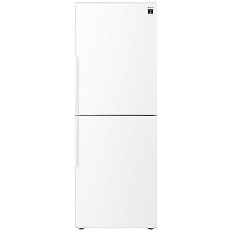 シャープ SHARP 冷蔵庫 2ドア 280L 右開き プラズマクラスター 