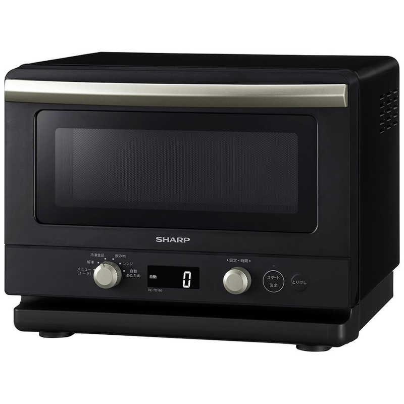 シャープ SHARP 電子レンジ 18L フラット らくチン1品 ヘルツフリー