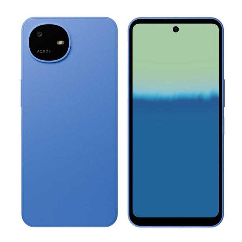 シャープ　SHARP　SIMフリースマートフォン AQUOS wish6 / MediaTek Dimensity 6300 / 6.6インチ 4GB+128GB ソラ　SH-M36-A