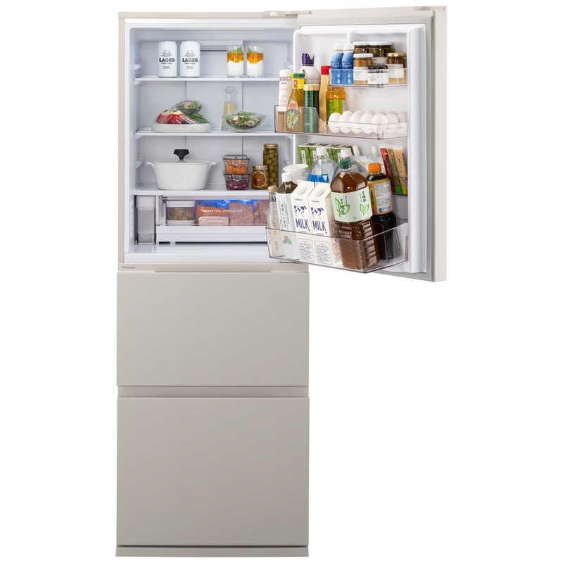 パナソニック Panasonic 冷蔵庫 3ドア 326L 右開き JSタイプ 真ん中 