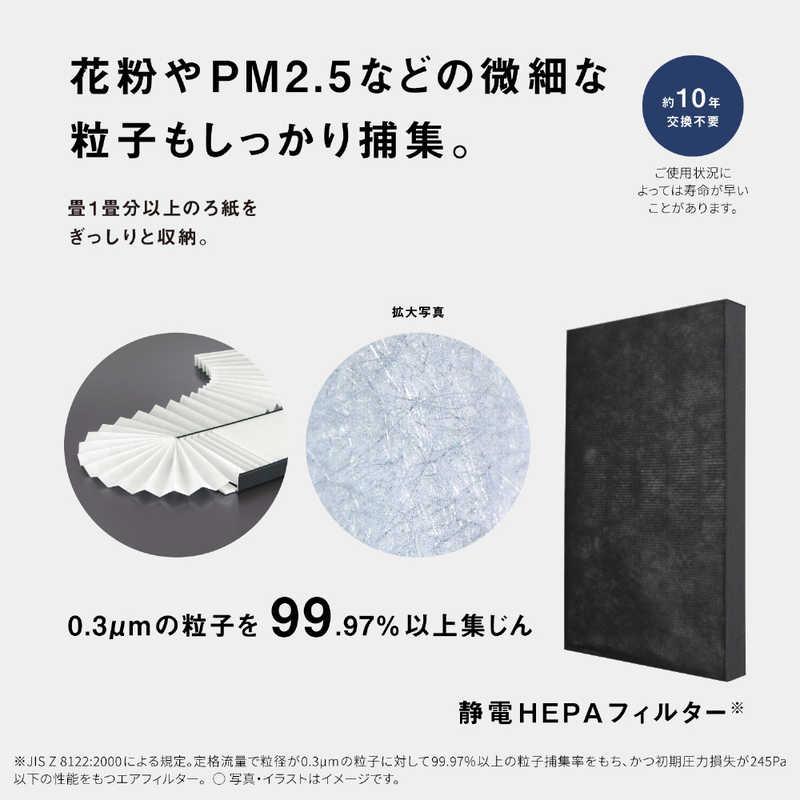 パナソニック Panasonic 空気清浄機 ナノイー 空気清浄:27畳まで PM2.5