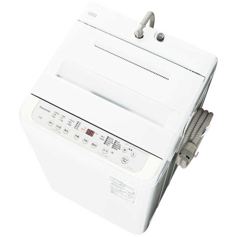 パナソニック Panasonic 全自動洗濯機 洗濯7.0kg Fシリーズ ホワイト
