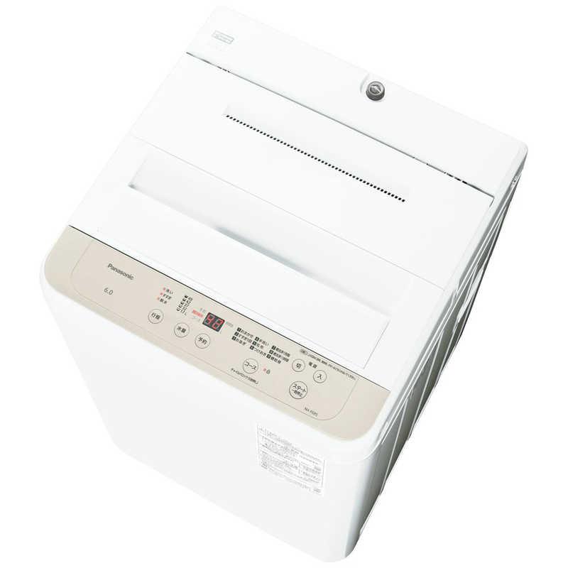 Panasonic 全自動洗濯機5k 2018年製 パナソニック Panasonic 全自動洗濯機 洗濯6.0kg Fシリーズ ライト