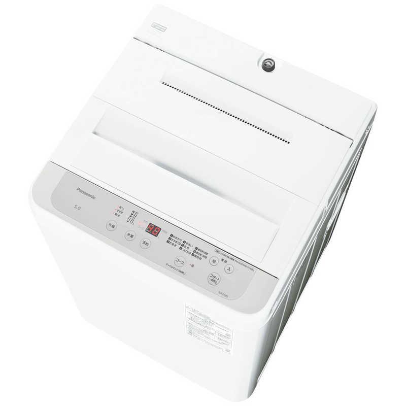 パナソニック Panasonic 全自動洗濯機 洗濯5.0kg Fシリーズ ライト
