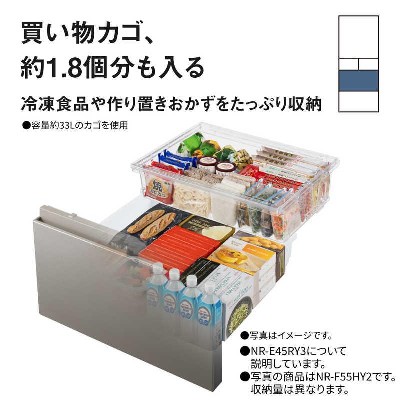 パナソニック Panasonic 冷蔵庫 5ドア 450L 左開き RYタイプ 真ん中