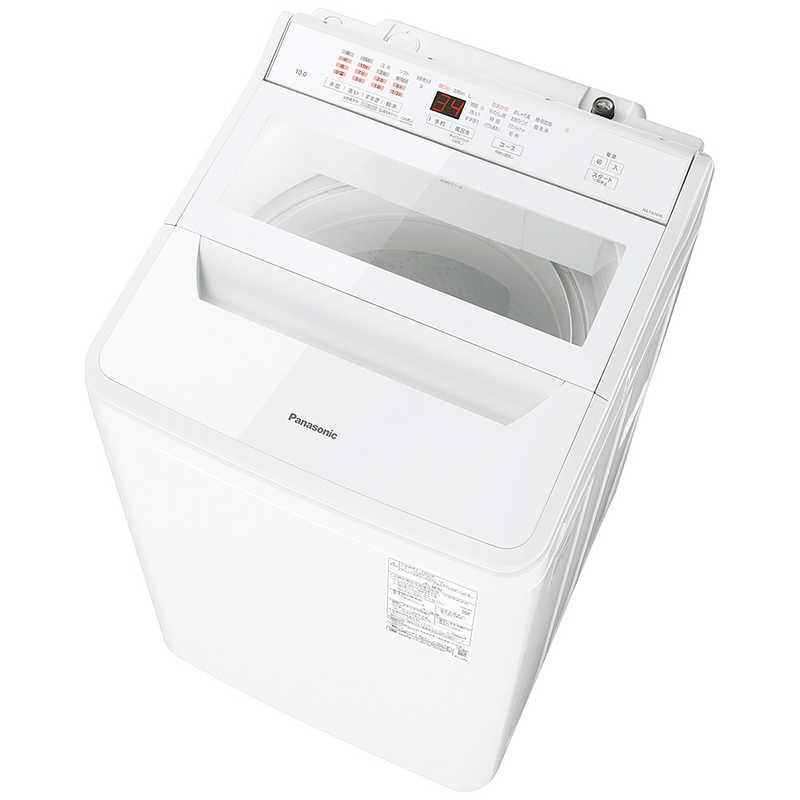 【送料込＆美品】Panasonic 全自動洗濯機 NA-FA100H6 10kg パナソニック Panasonic 全自動洗濯機 洗濯10.0kg FAシリーズ ホワイト