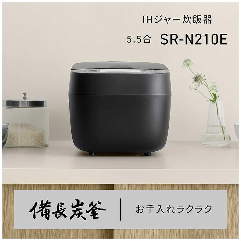 パナソニック Panasonic 炊飯器 5.5合 可変圧力IHジャー 備長炭釜