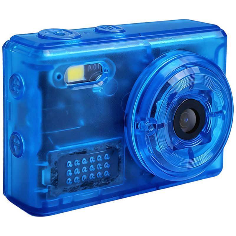 SAC CONNECT オリジナルコンパクトデジタルMINIカメラ クリアブルー