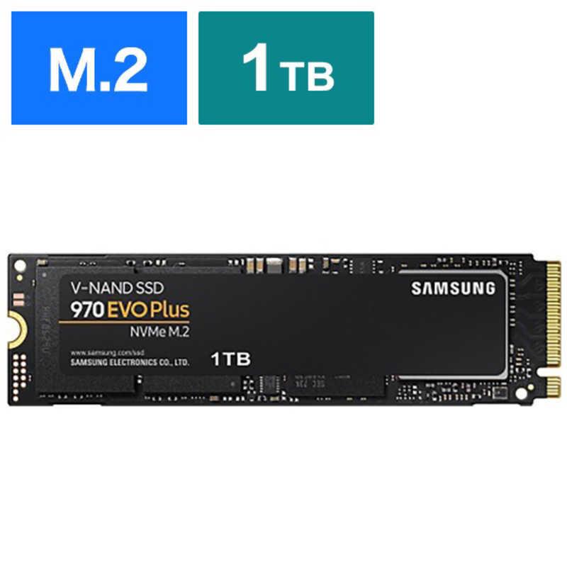 SAMSUNG 内蔵SSD 970 EVO Plus 1TB IT M.2 予約販売 MZ-V7S1T0B 人気急上昇