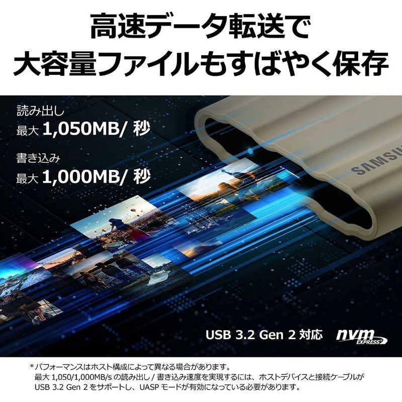 SAMSUNG ポータブルSSD ブラック MU-PE2T0S-IT : 4560441097671 