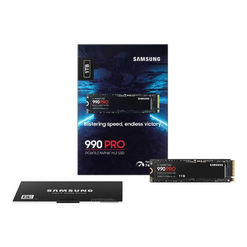 SAMSUNG 内蔵SSD PCIExpress接続 990 PRO ［1TB /M.2］「バルク品」 MZ-V9P1T0B-ITの画像