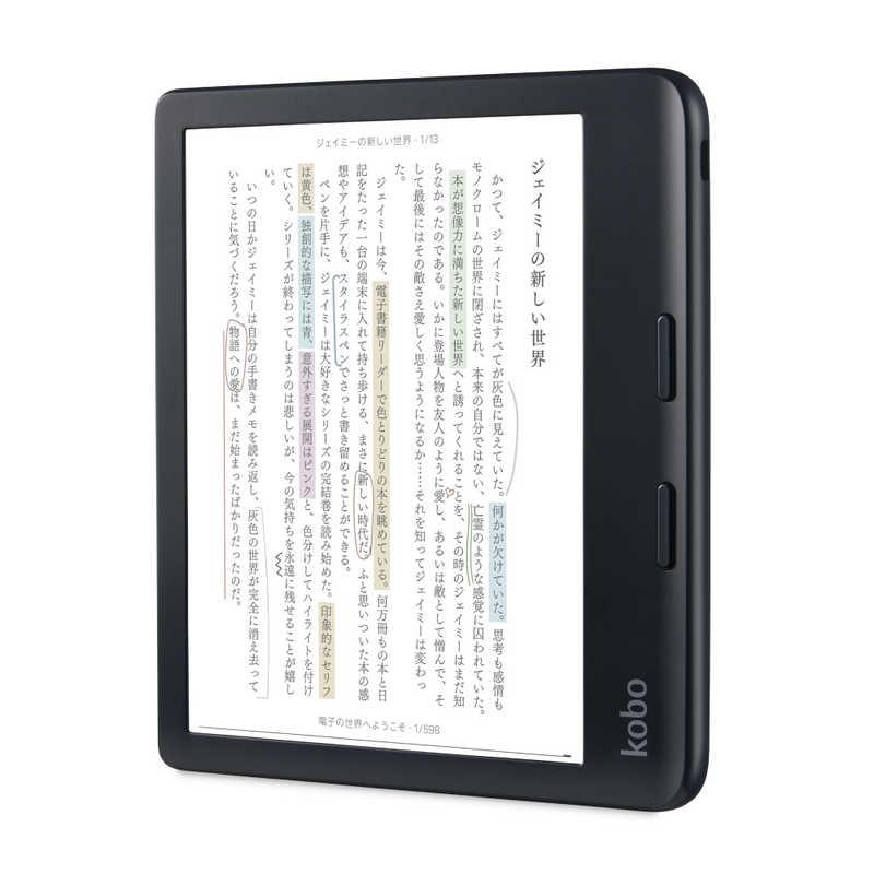 KOBO Kobo Libra Colour ［7インチ /防水］ ブラック N428-KJ-BK-S-CK