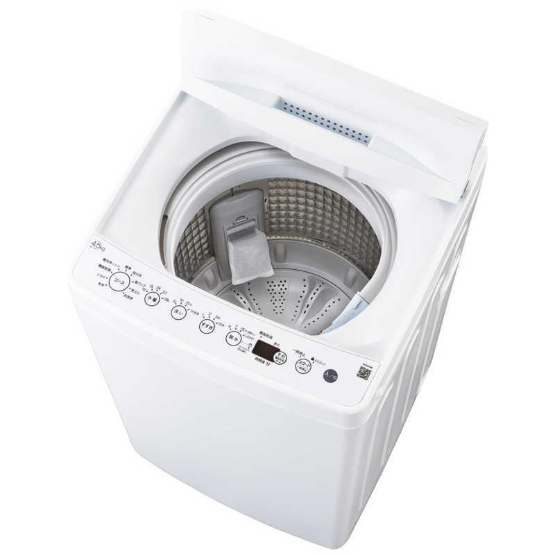 ORIGINALBASIC 全自動洗濯機 洗濯4.5kg BW-45A-W ホワイト(標準 ORIGINALBASIC 全自動洗濯機 洗濯4.5kg BW-45A-W ホワイト(標準