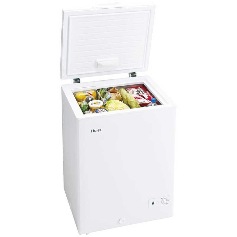 ハイアール　上開き式冷凍庫 １ドア １４２Ｌ 冷蔵冷凍切替え式 ホワイト　JF-WNC142A（標準設置無料）