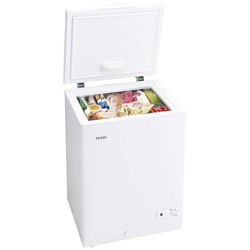 ハイアール　上開き式冷凍庫 １ドア １４２Ｌ 冷蔵冷凍切替え式 ホワイト　JF-WNC142A（標準設置無料）