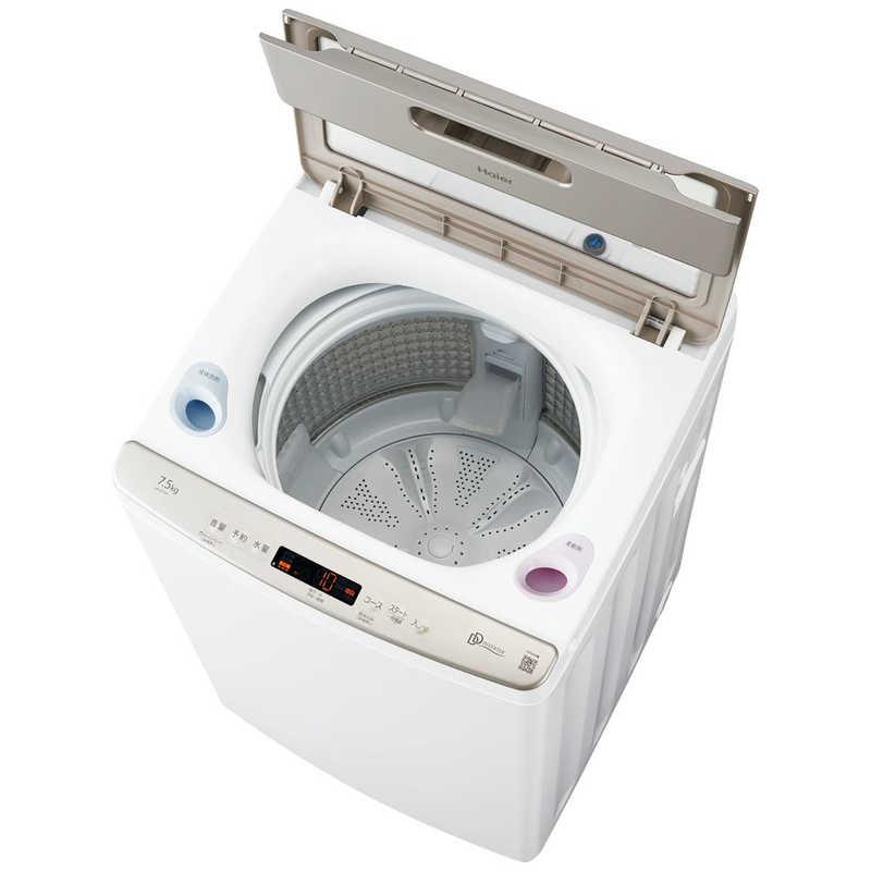Haier（ハイアール） 全自動洗濯機 洗濯7.5kg ホワイト JW-LD75C-W 