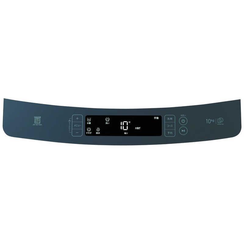 ハイアール　全自動洗濯機 洗濯10.0kg 洗剤自動投入 ホワイト　JW-KD100A-W ホワイト（標準設置無料）の画像