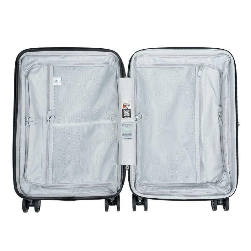 A.L.I　スーツケース ジッパータイプ 宿泊目安：4〜6日間 055L 拡張機能搭載 フロントオープン デカかるEdge2 マットブラック　ALI-078-22FWの画像