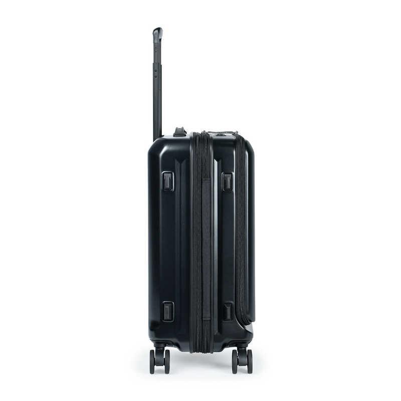 A.L.I　スーツケース ジッパータイプ 宿泊目安：4〜6日間 055L 拡張機能搭載 フロントオープン デカかるEdge2 マットブラック　ALI-078-22FWの画像