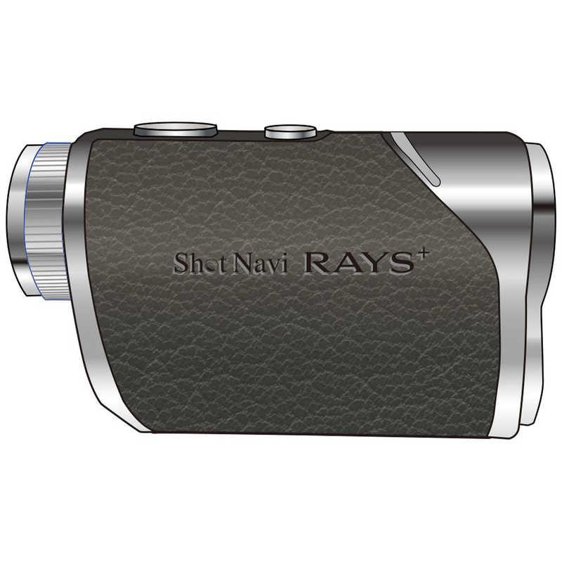 ショットナビ ゴルフ用距離測定器 RAYS GR+ Black RAYSGRPlusBLACK